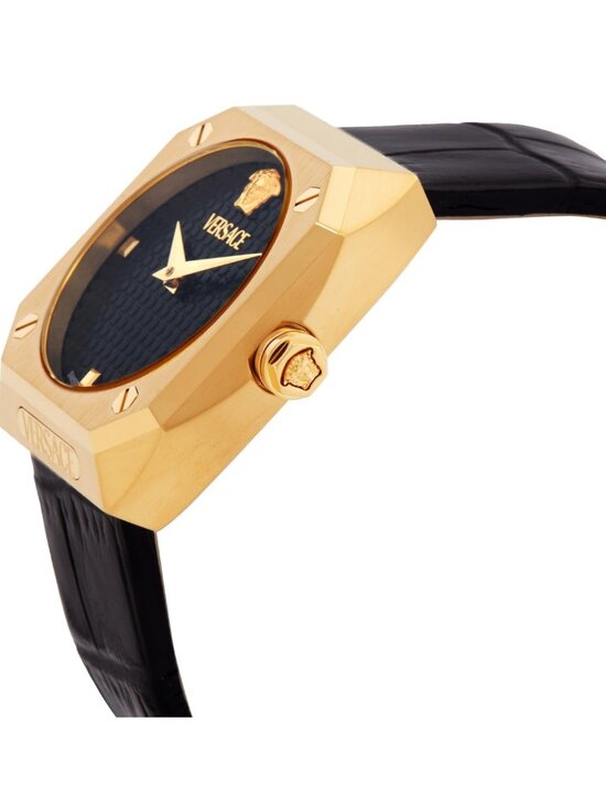 NWT Versace Antares Quartz Black Dial Ladies Watch